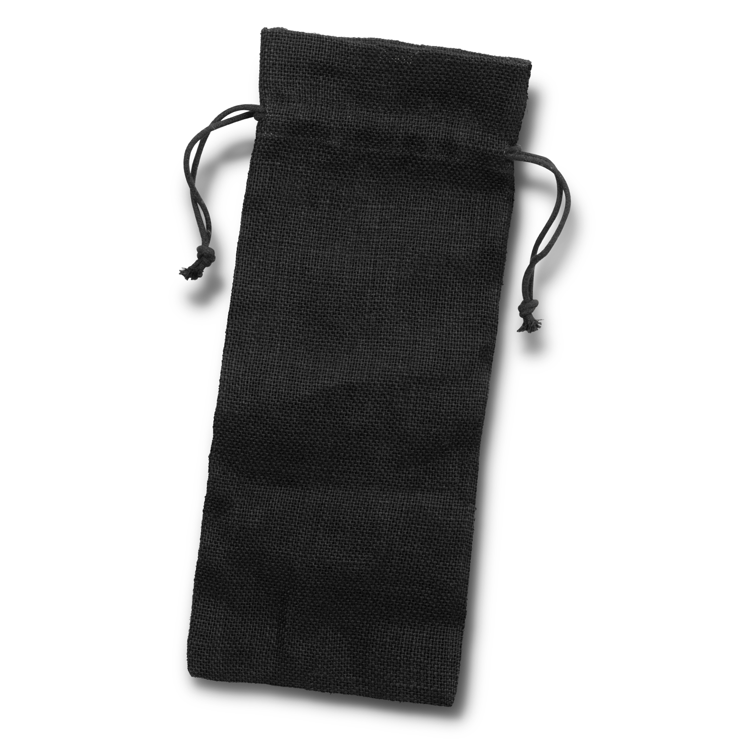 Jute Wine Drawstring Bag – Image 2
