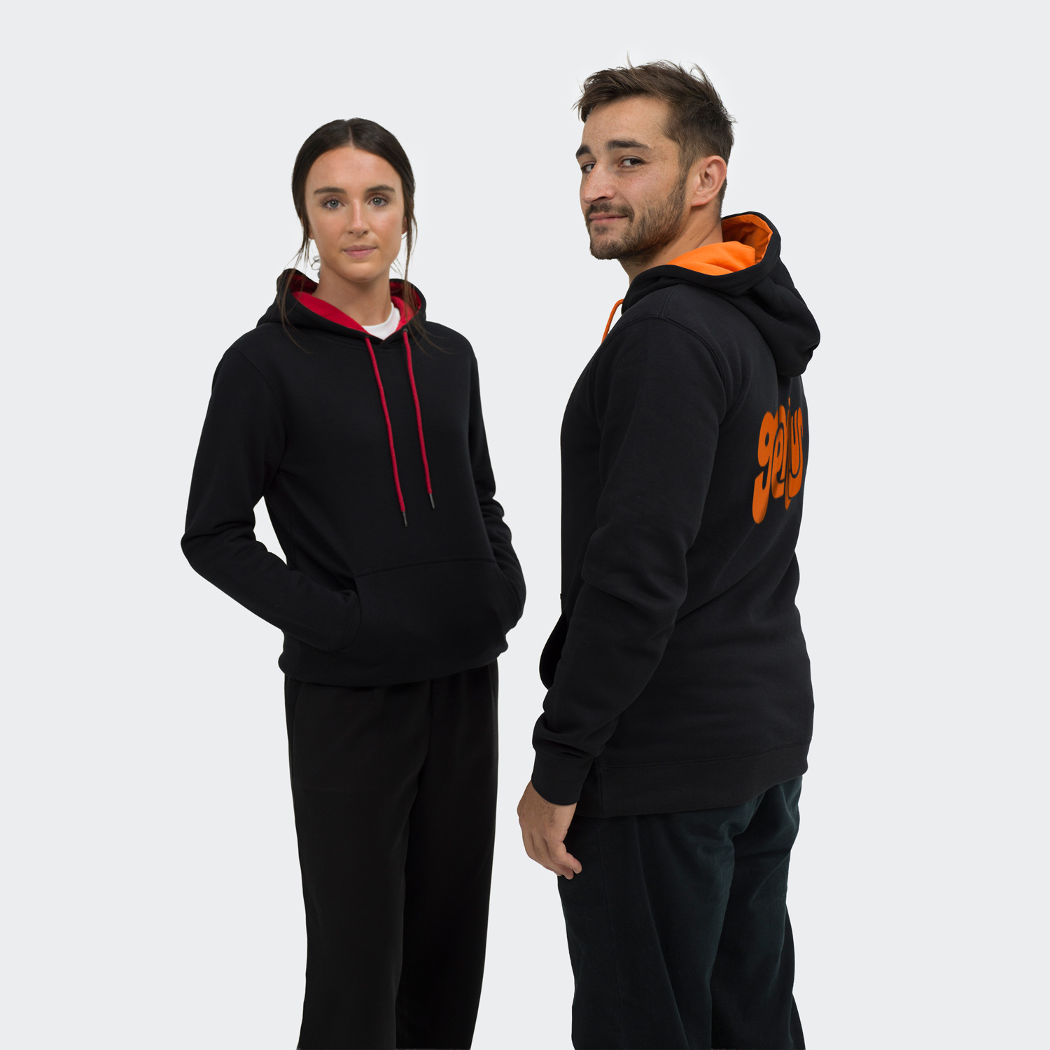 TRENDSWEAR Studio Contrast Unisex Hoodie – Image 11