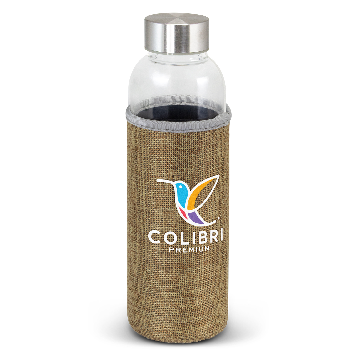 Venus Glass Bottle - Natural Sleeve – Image 1