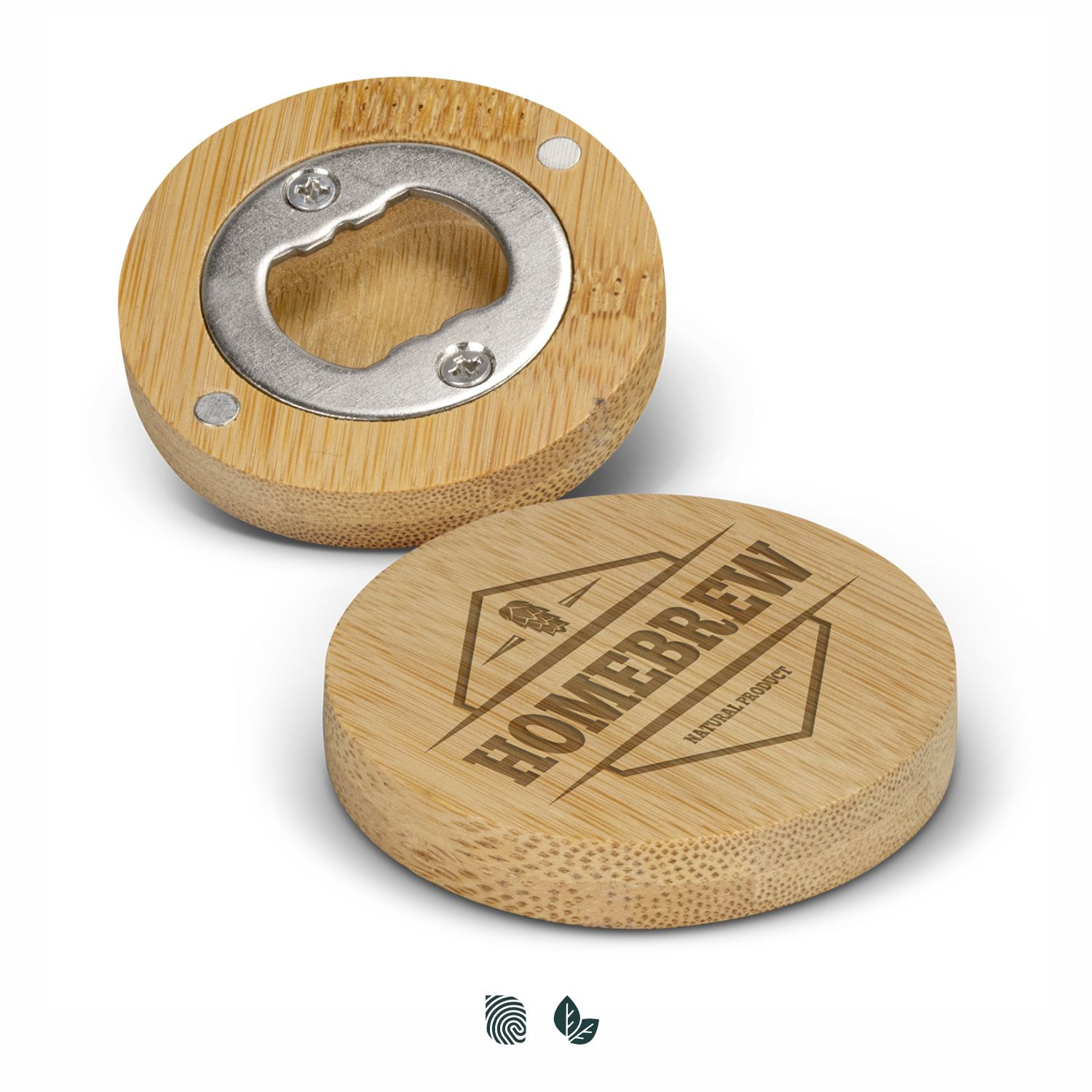 Bamboo Bottle Opener – Image 1