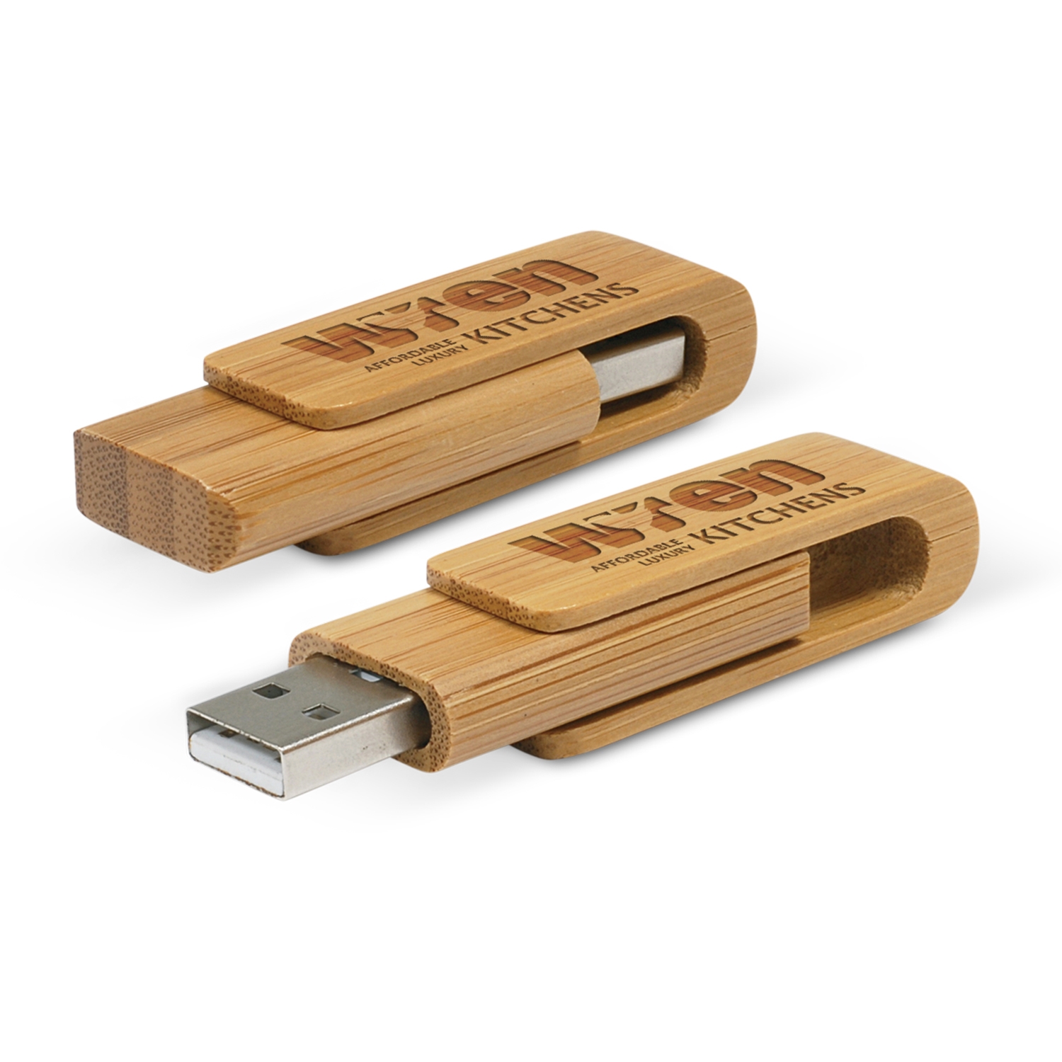 Bamboo 4GB Flash Drive – Image 2