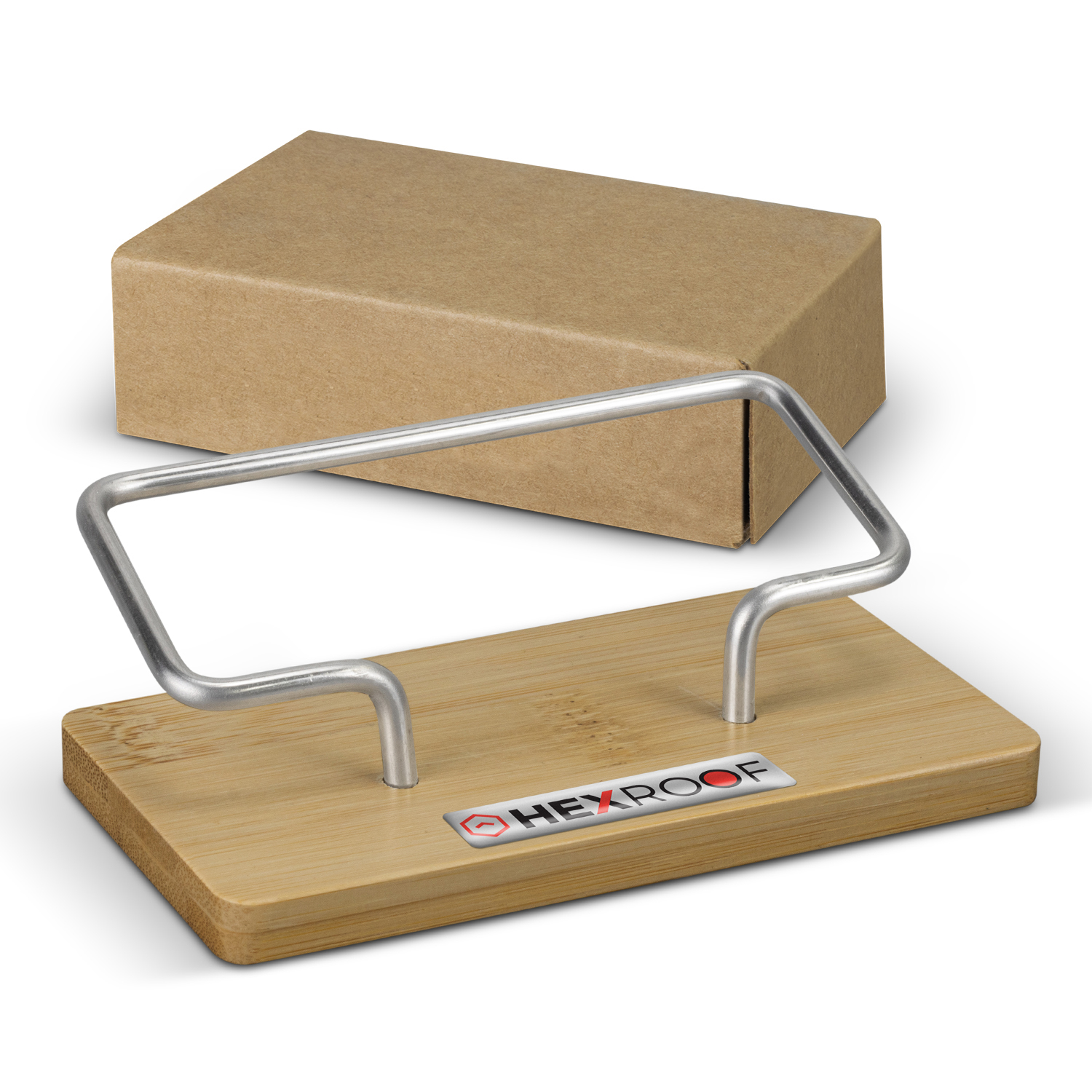 Bamboo Business Card Stand – Image 2