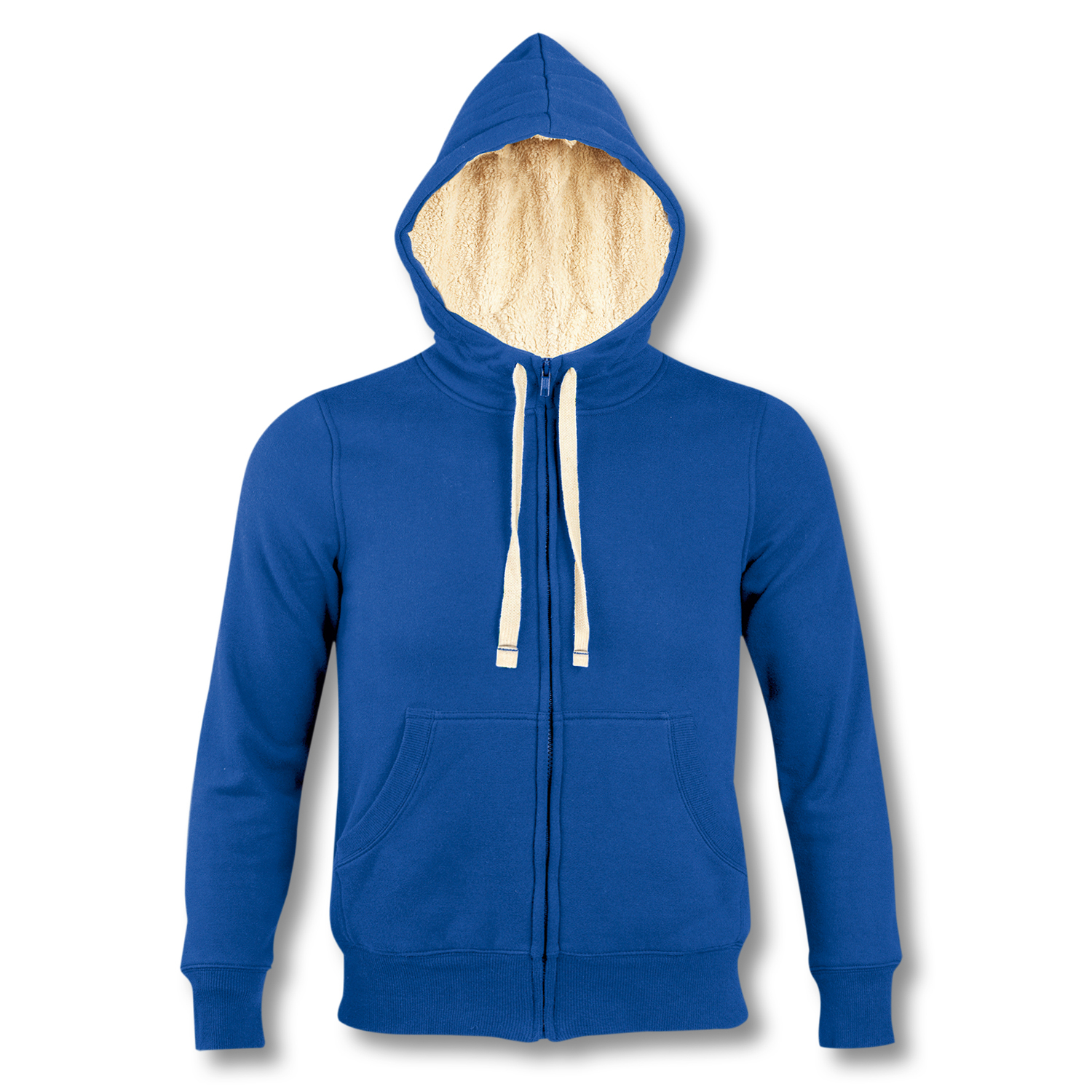 SOLS Sherpa Unisex Zipped Sweatshirt – Image 3