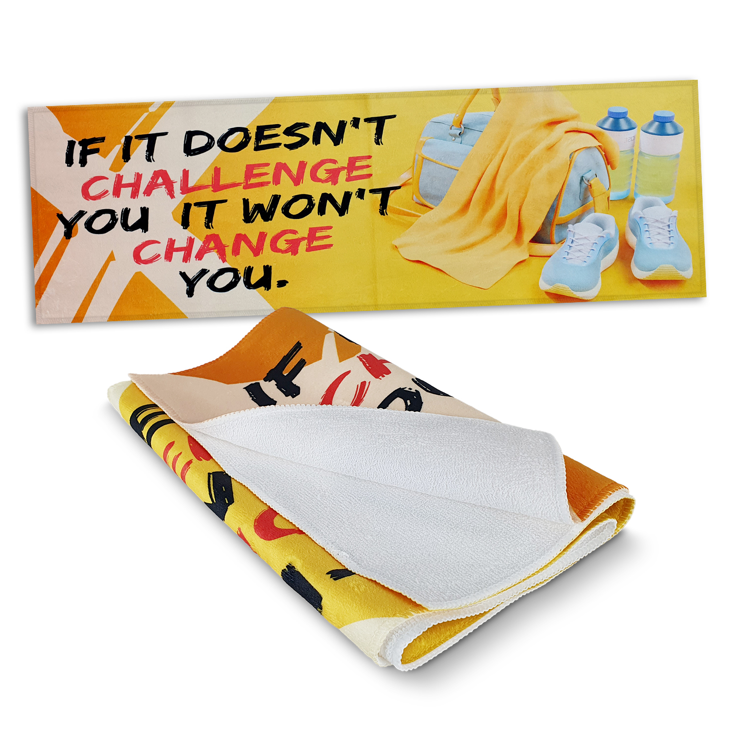 Enduro Sports Towel - Full Colour – Image 1