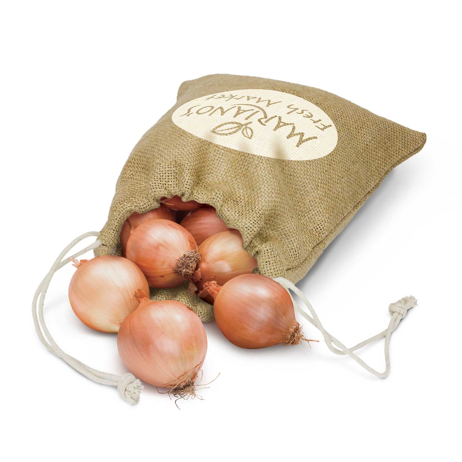 Jute Produce Bag - Medium – Image 4