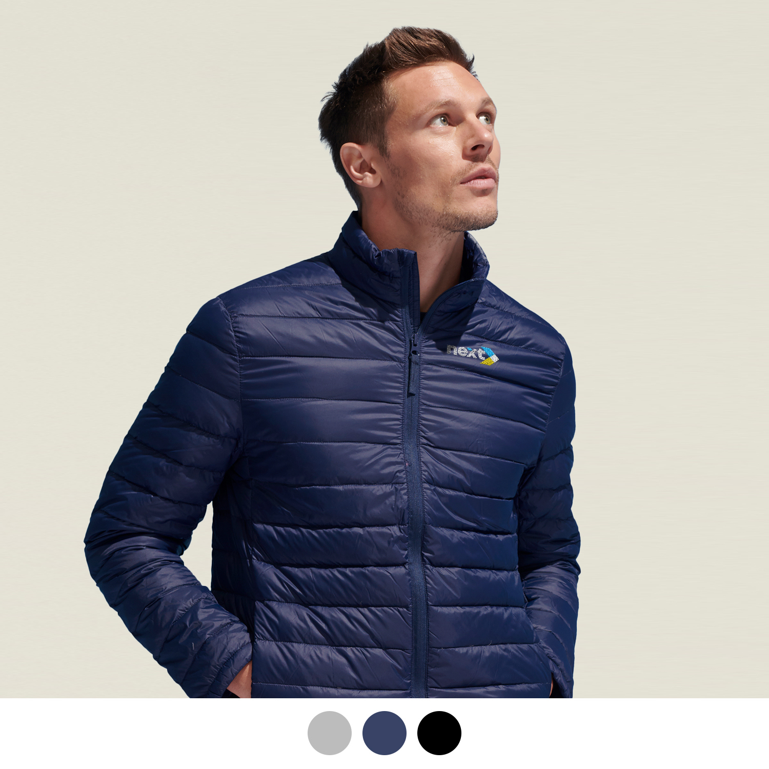 SOLS Wilson Men's Puffer Jacket – Image 1