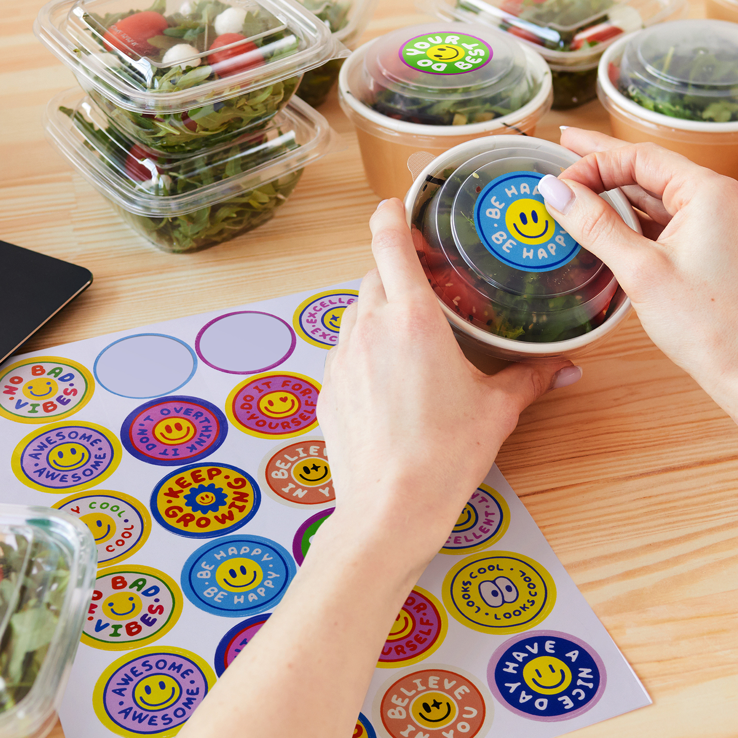 Sticker Sheet 44mm Circle - Gloss – Image 3