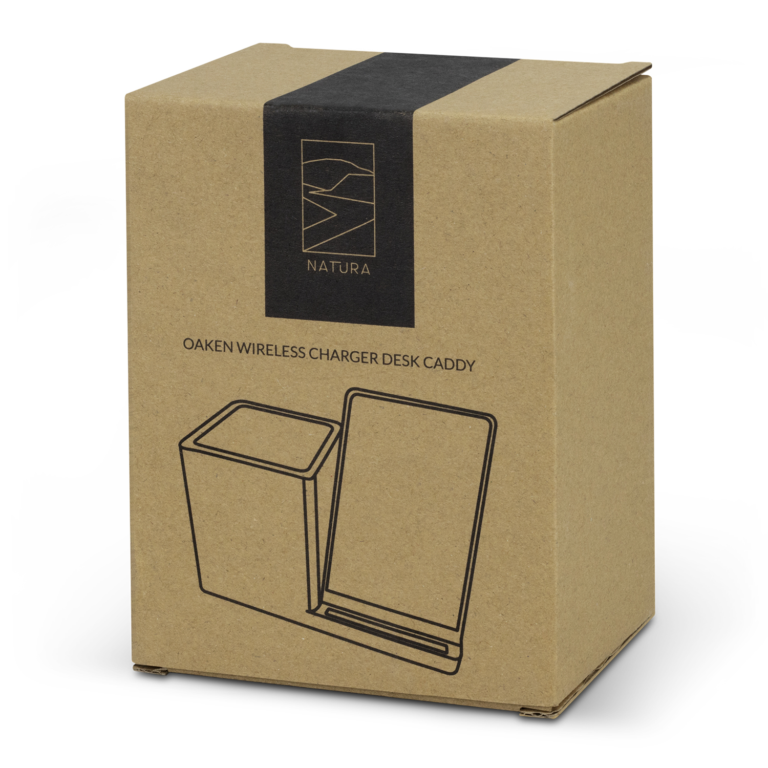 NATURA Oaken Wireless Charger Desk Caddy – Image 4