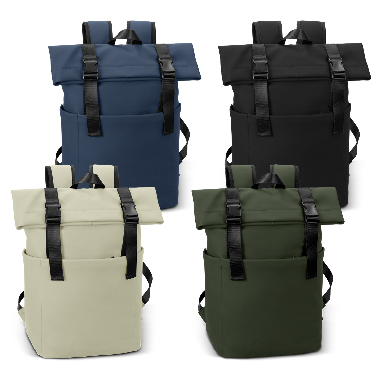 ARCHER Soft-Touch Flap Backpack – Image 1