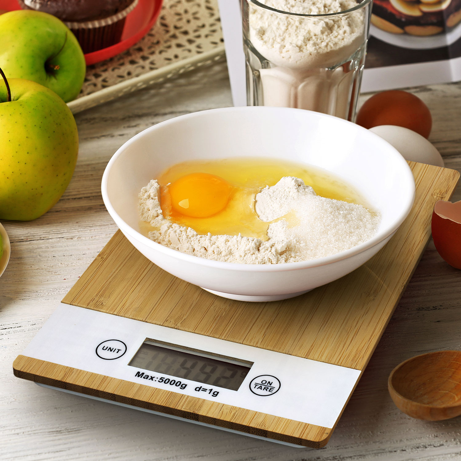 Bamboo Kitchen Scale – Image 4