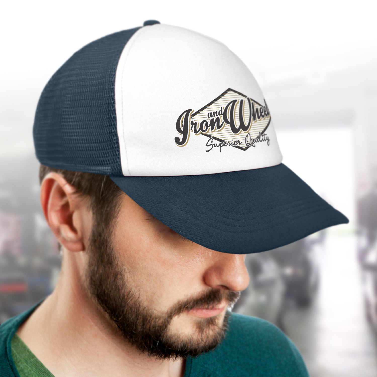 Cruise Mesh Cap - White Front – Image 12