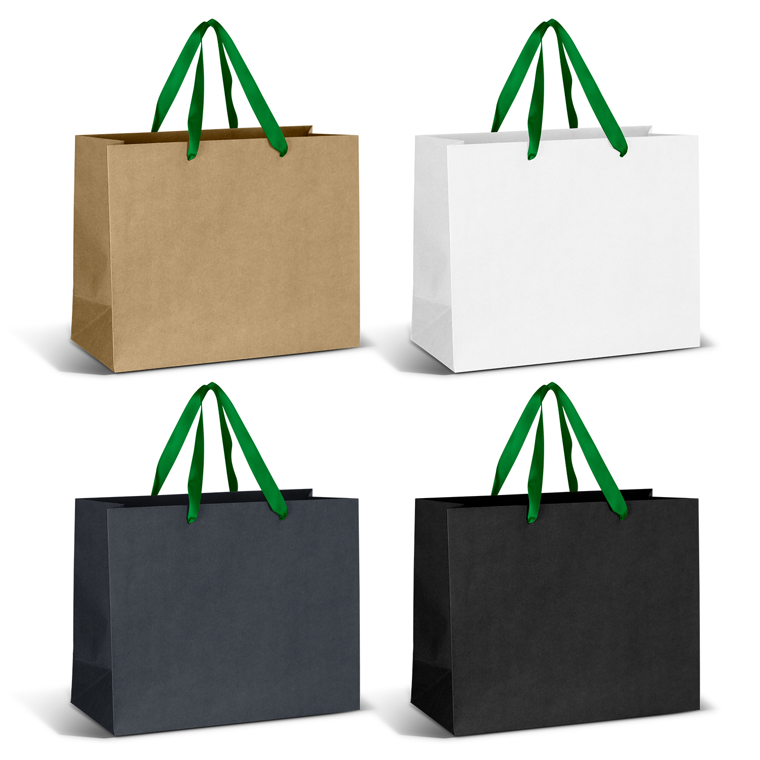 Large Ribbon Handle Paper Bag – Image 8
