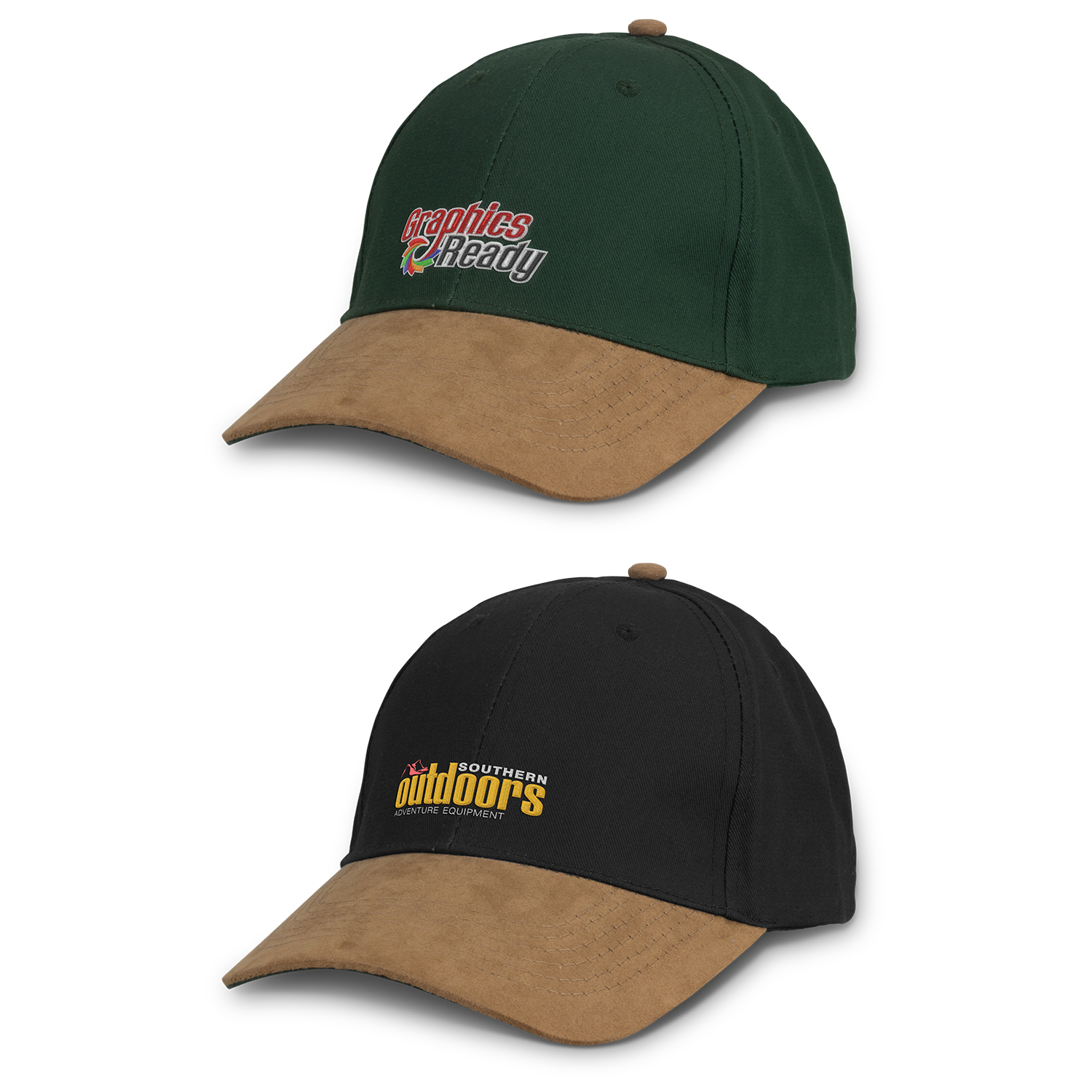 Outback Suede Peak Cap – Image 1