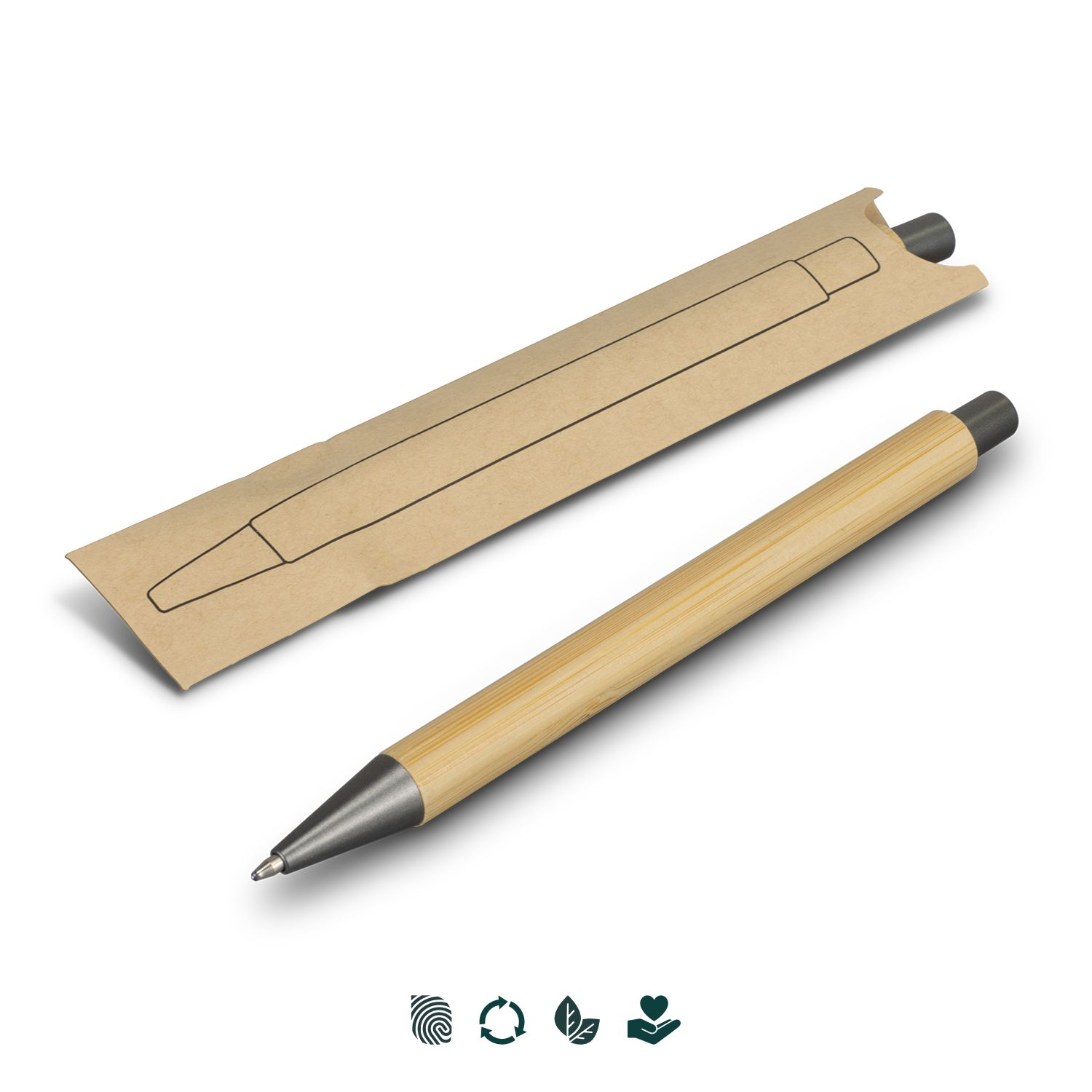 SPICE Noclip Bamboo Pen – Image 1