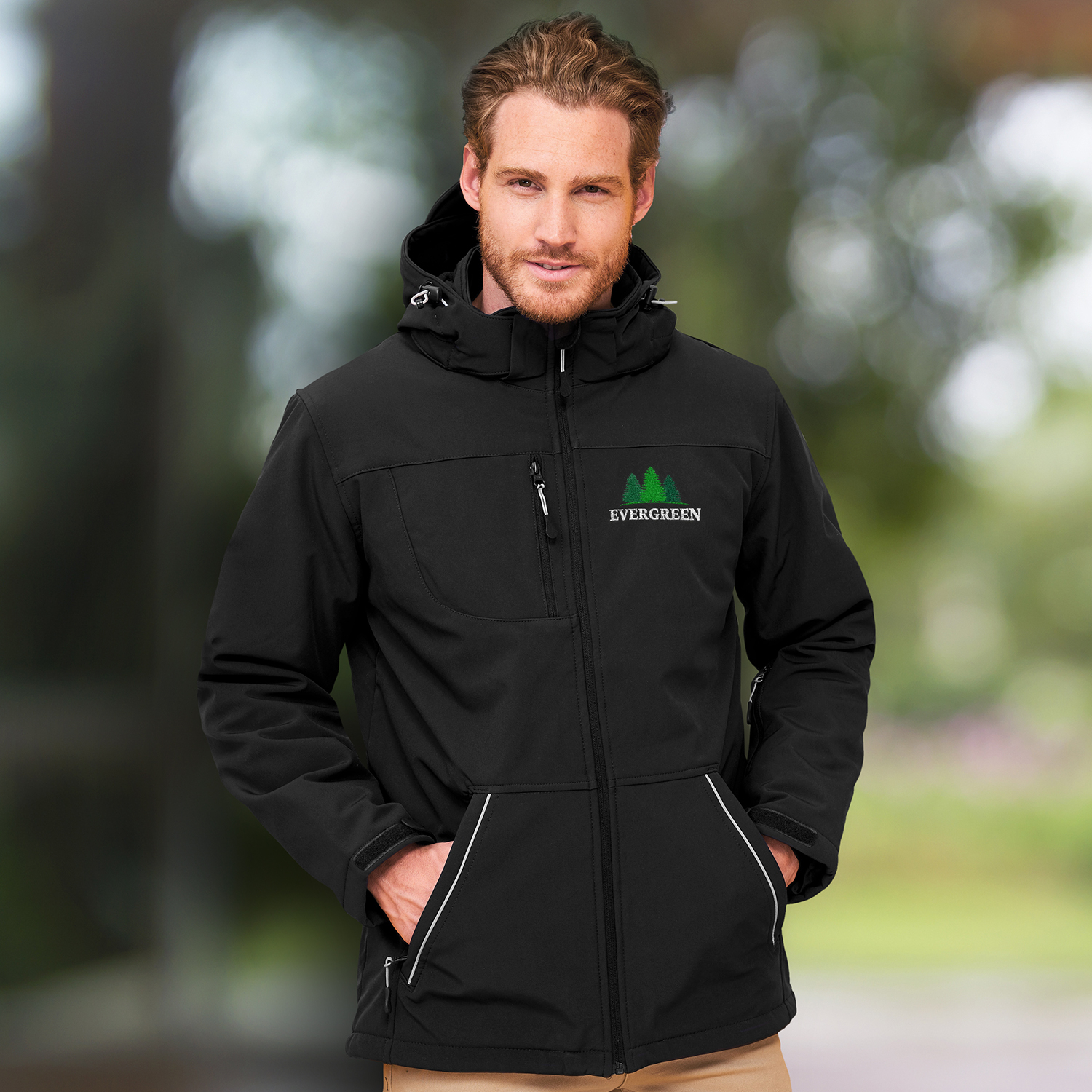 SOLS Rock Men's Softshell Jacket – Image 3