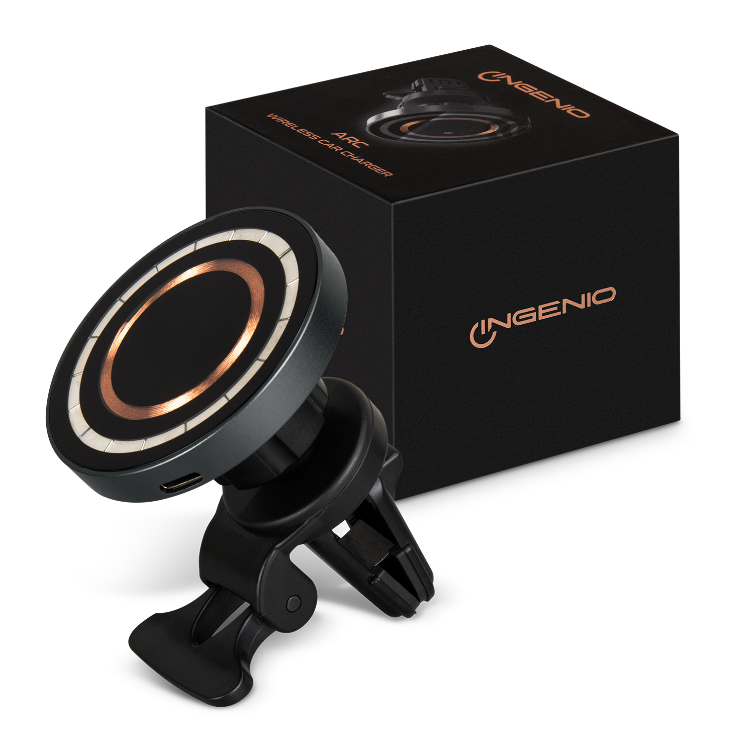 INGENIO Arc Wireless Car Charger – Image 1