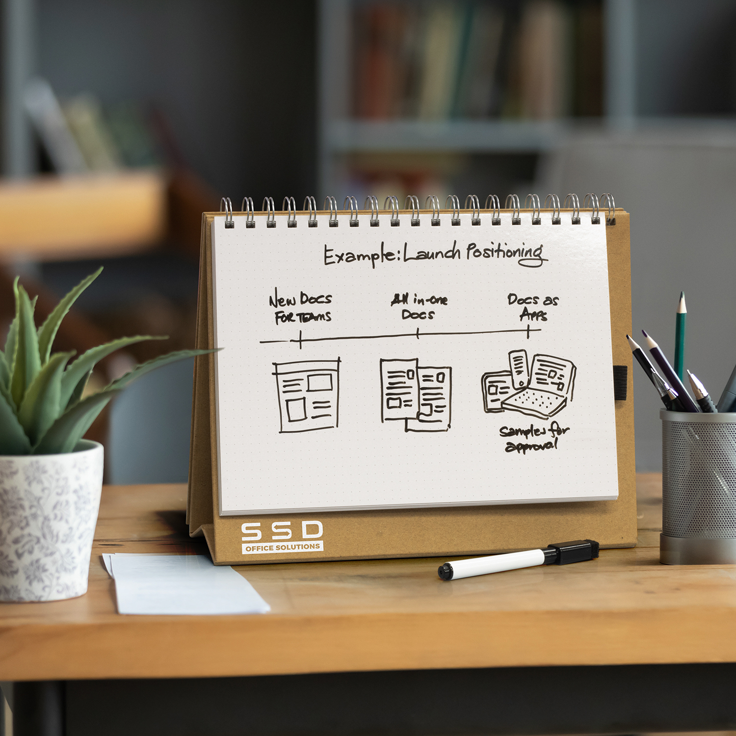 Desk Whiteboard Notebook – Image 10