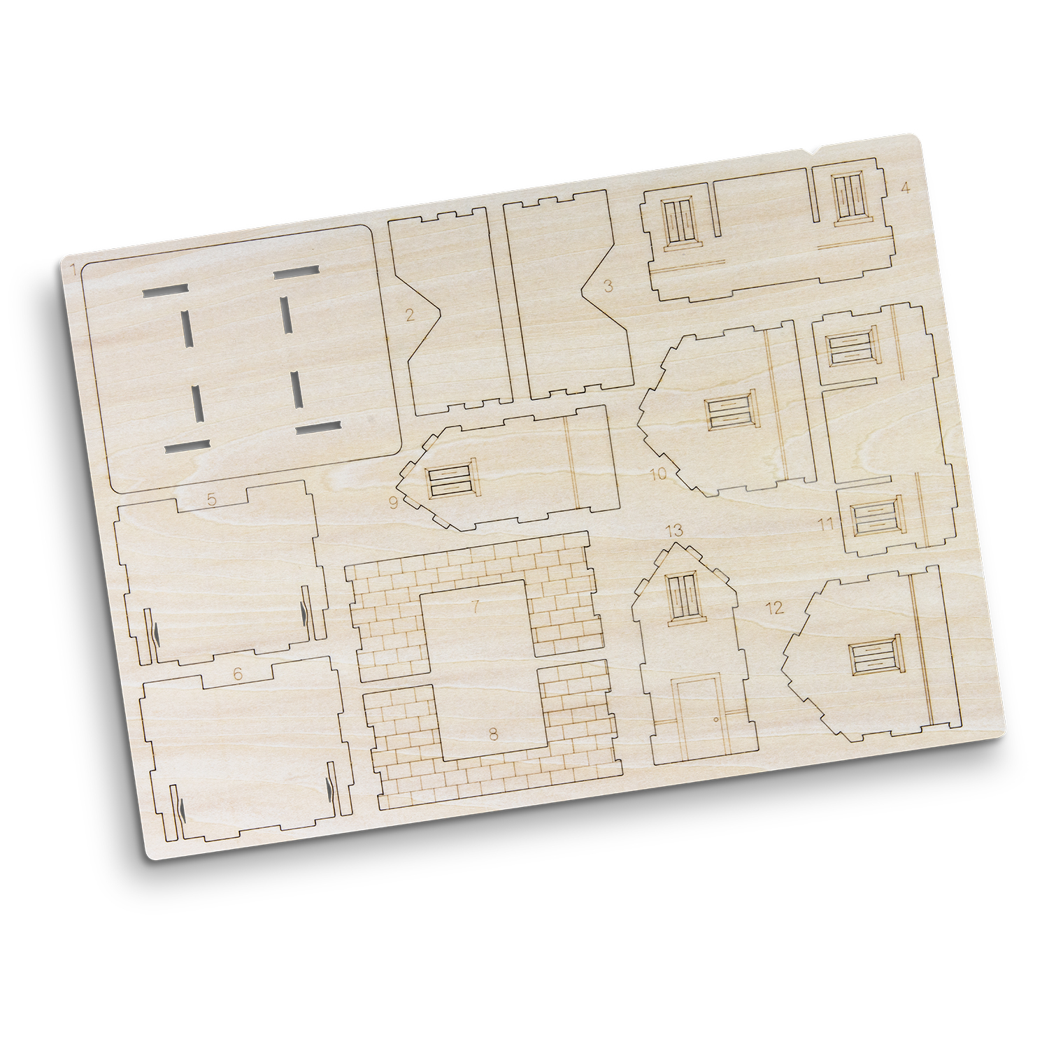 BRANDCRAFT House Wooden Model – Image 4