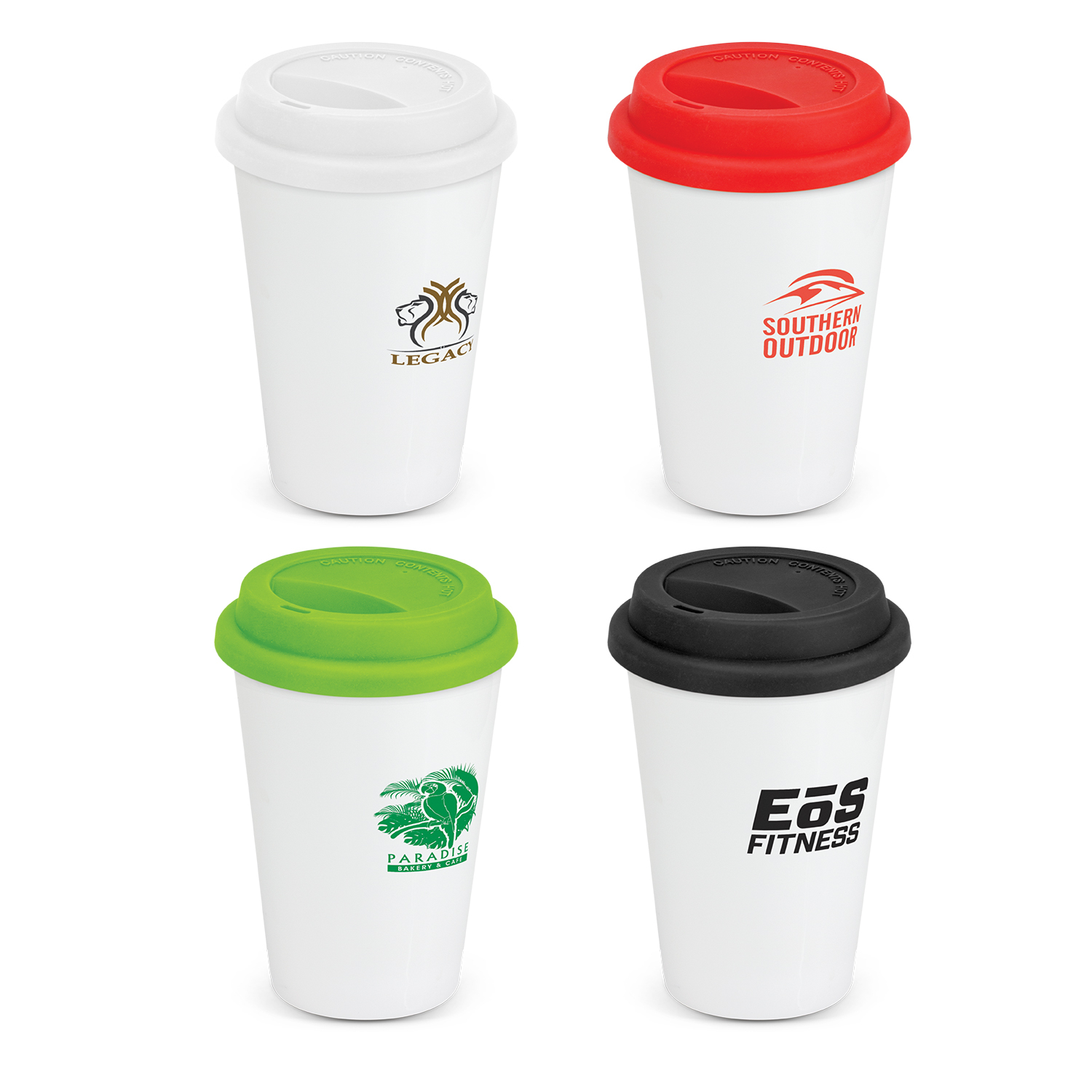 Aztec Double Wall Coffee Cup – Image 1