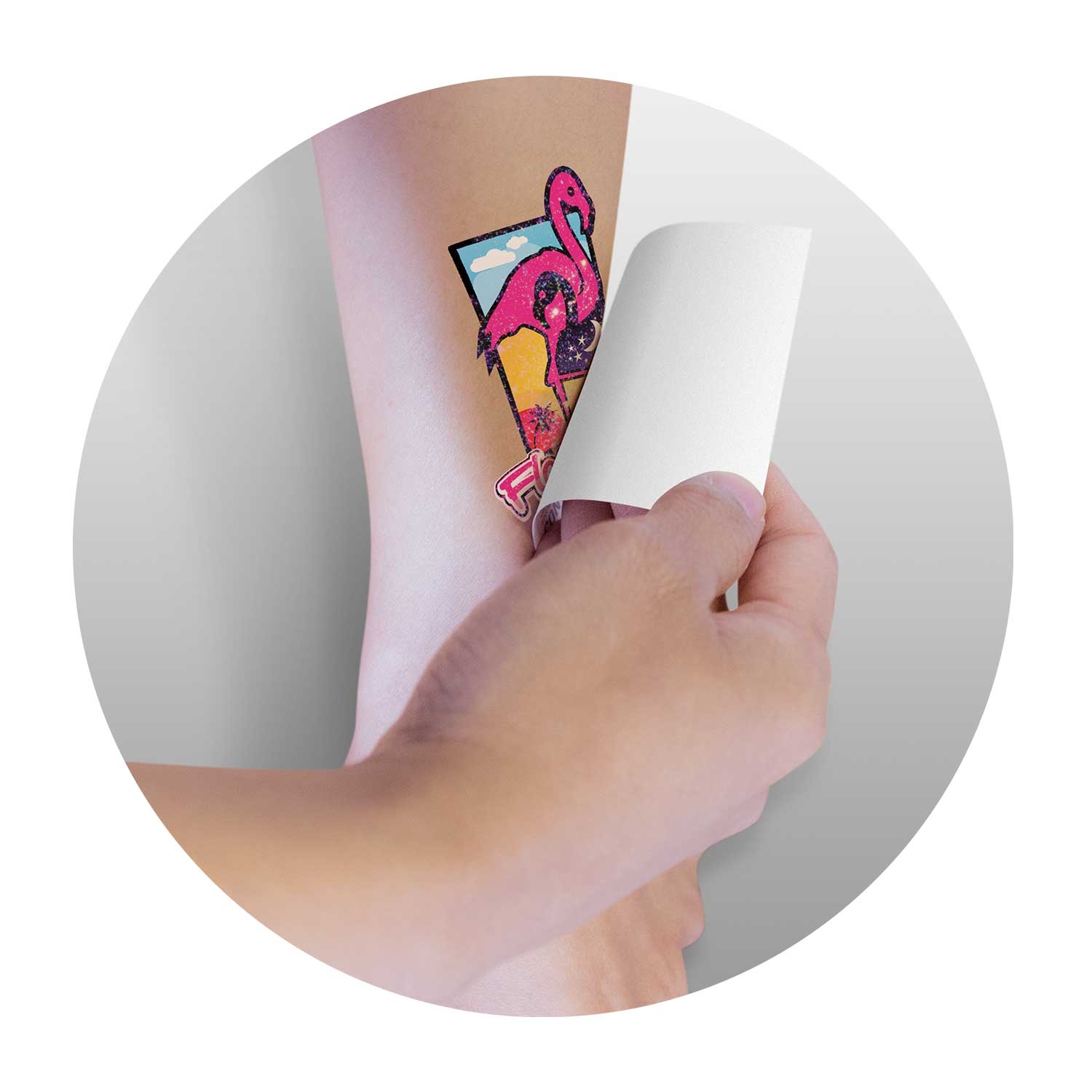 Temporary Tattoo Glitter - 51mm x 76mm – Image 2