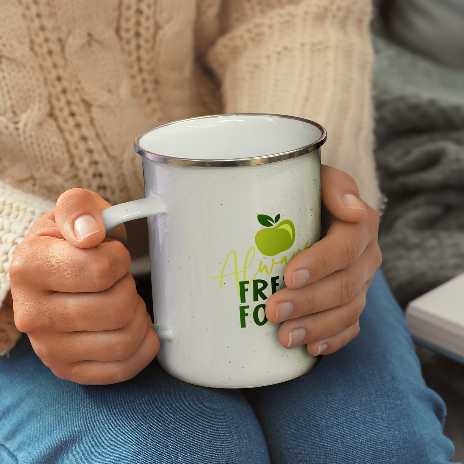 Bendigo Enamel Mug - 600ml – Image 4