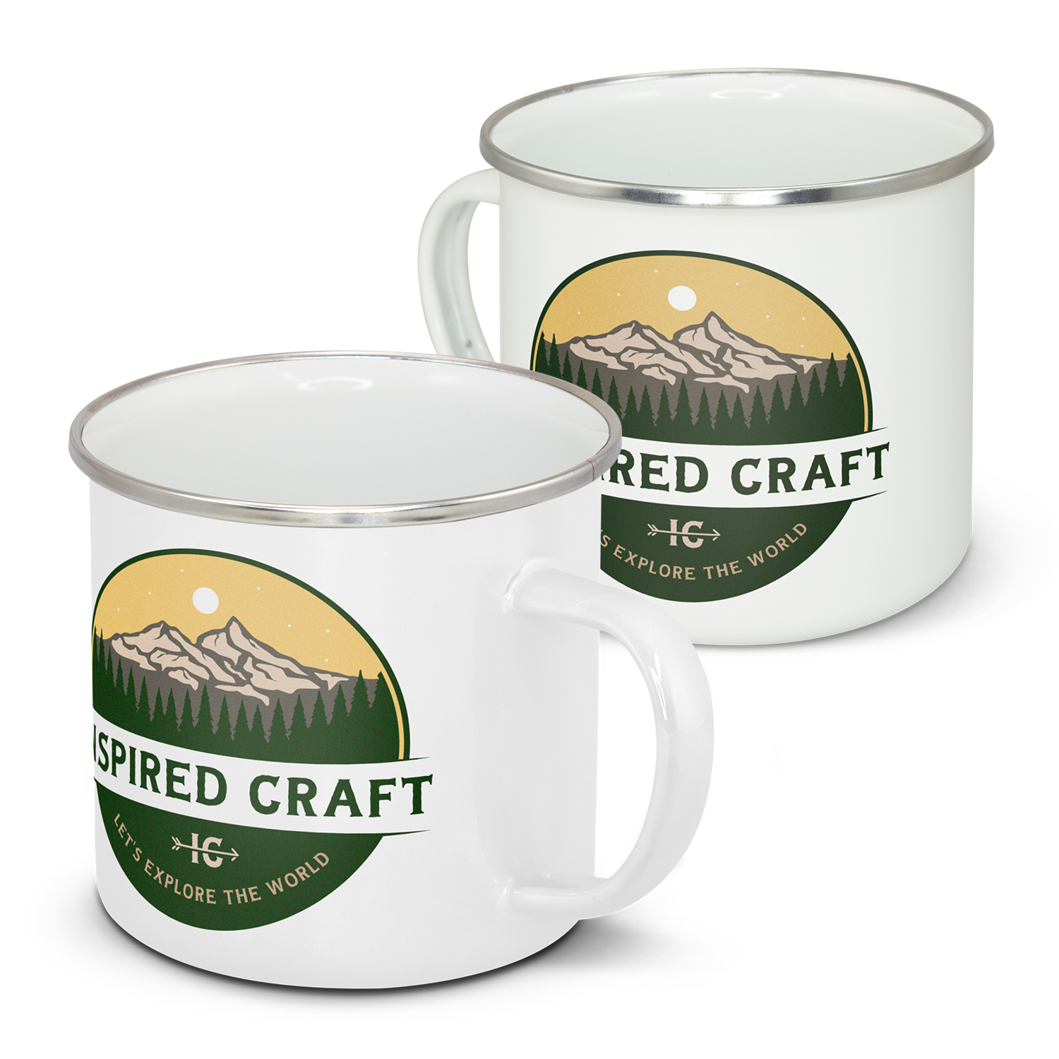 Bendigo Enamel Mug - Full Colour – Image 1