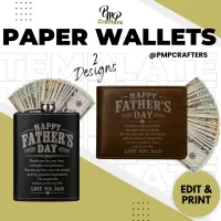 Father's Day paper wallet – Image 1
