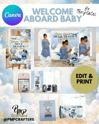 Welcome Aboard Baby Set – Image 1