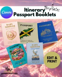 Itinerary Passport Booklet Set – Image 1