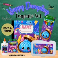 Happy Dumpling School Supply Set – Image 1