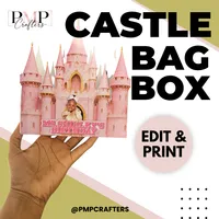 Castle Bag Box Template – Image 1