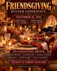 A Friendsgiving Dinner Experience Session 2 – Image 1