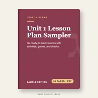Unit 1 Lesson Plan Sampler – Image 1