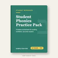 Student Phonics Practice Pack – Image 1