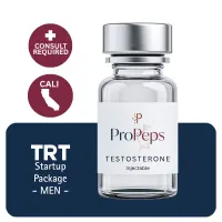 TRT CALI Men's Startup Package 60 days (Consult, Labs, Cypionate 200mg/mL 10mL + Anastrozole 24×1mg) – Image 1