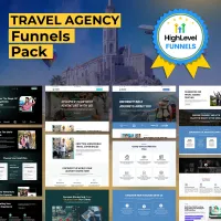 PACK OF 3 TRAVEL AGENCY FUNNEL – Image 1