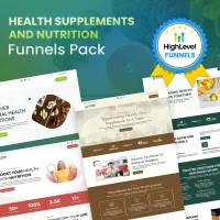 PACK OF 4 HEALTH SUPPLEMENTS AND NUTRITION FUNNEL – Image 1