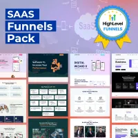 PACK OF 10 SAAS FUNNEL – Image 1