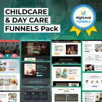 PACK OF 5 CHILDCARE AND DAYCARE FUNNEL – Image 1