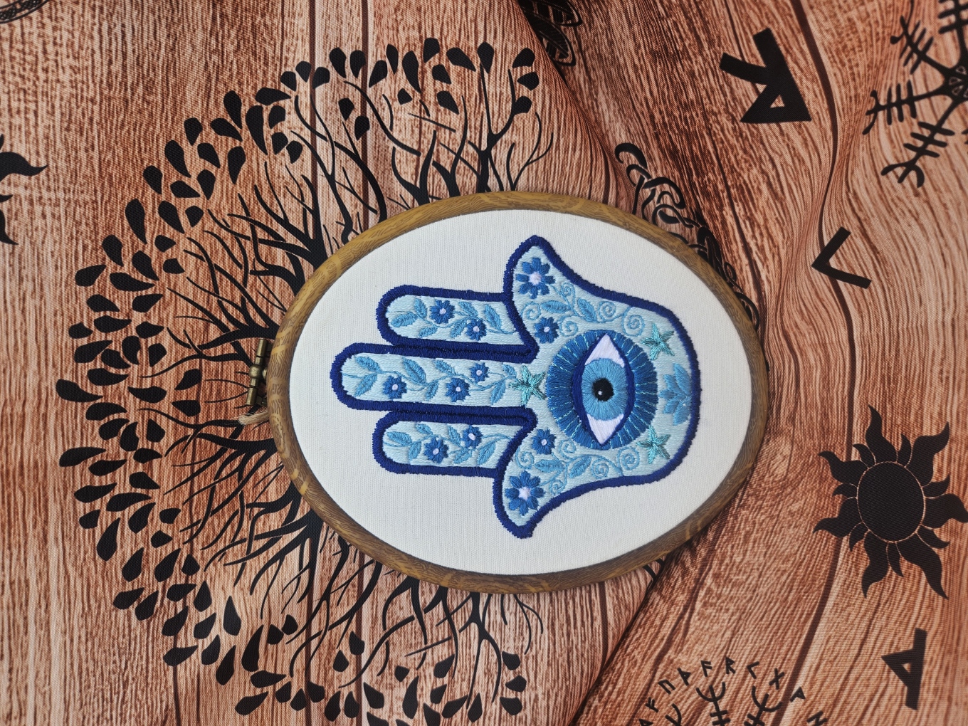 Blue Hamsa – Image 1