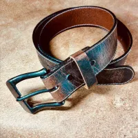 Water Buffalo Belt – Crazy Horse, Black, 1 1/4-Inch Belt