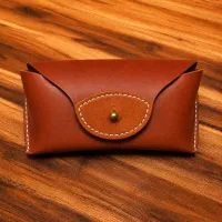 Eyeglass Case – Chestnut, British Tan