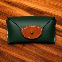 Eyeglass Case – Canyon River Green, British Tan