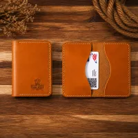 Business Card Case – British Tan, British Tan