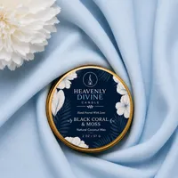 Black Coral & Moss Natural Coconut Wax Tin Candle — 2 Oz / 57 G – Image 1