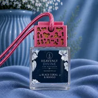 Pink Top Car Diffuser – Black Coral & Moss