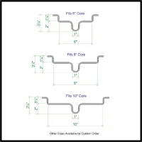 Lintel Bar Hangers – Image 1