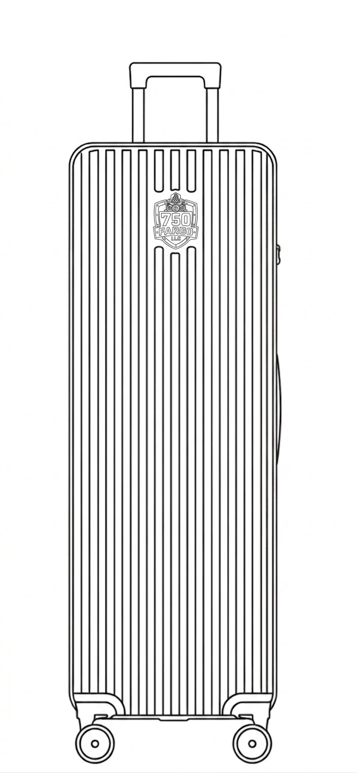 Fargo Pro Trunk Suitcase – Image 3