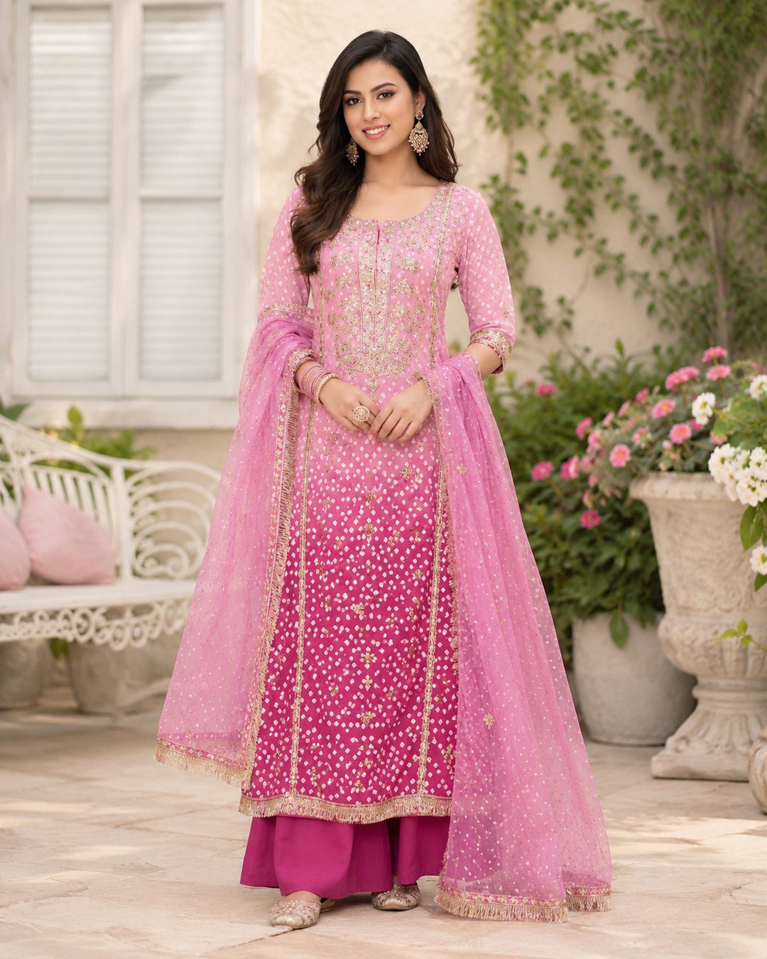 Rose Pink 3 Piece Suit – Image 2