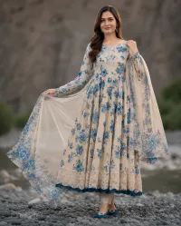 Blue Bloom 3 Piece Suit – Image 2